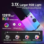MAONO PD100X Dynamic Microphone with Customizable RGB Lights and 50% More Audio Detail