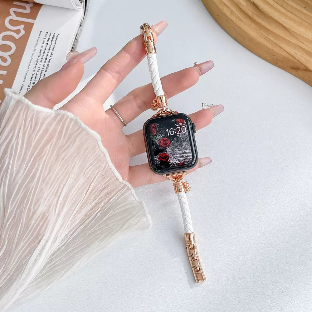 Apple Watch Dressy Slim Bracelet Band Strap [1–10, SE & Ultra]