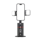 P02 Tripod with 360° AI Tracking, Dual Lights