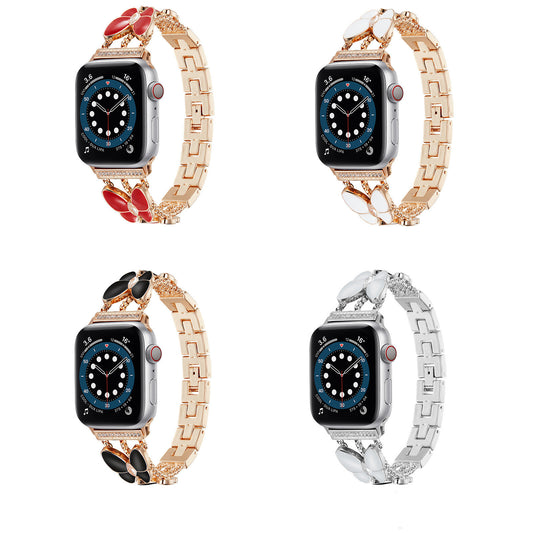 Elegant Stainless Steel Fashion Watch Strap with Butterfly Clasp - BeezSpeed