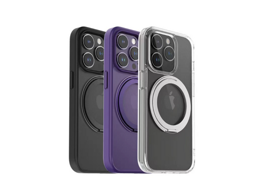 FACASE Magnet TPU Metal Bracket Case for iPhone Models - BeezSpeed