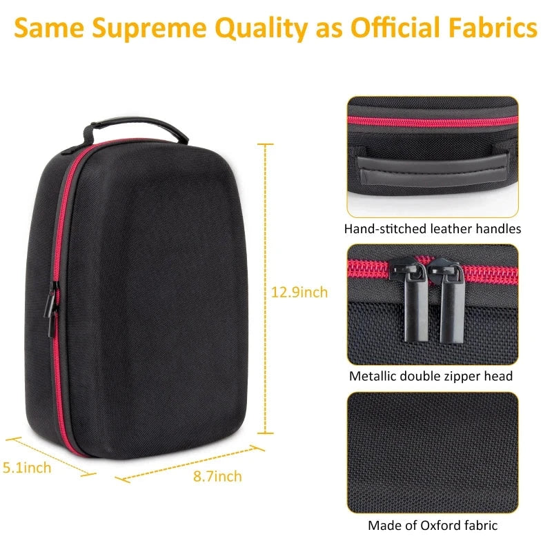 All-in-One Carrying Case for Meta Quest 3 & Elite Strap - Stylish & Durable Fabrics
