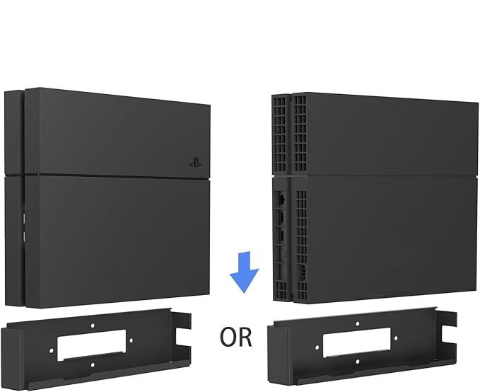 First Edition PS4 Wall Mount - Frees Up Space and Protects Your PS4 Console