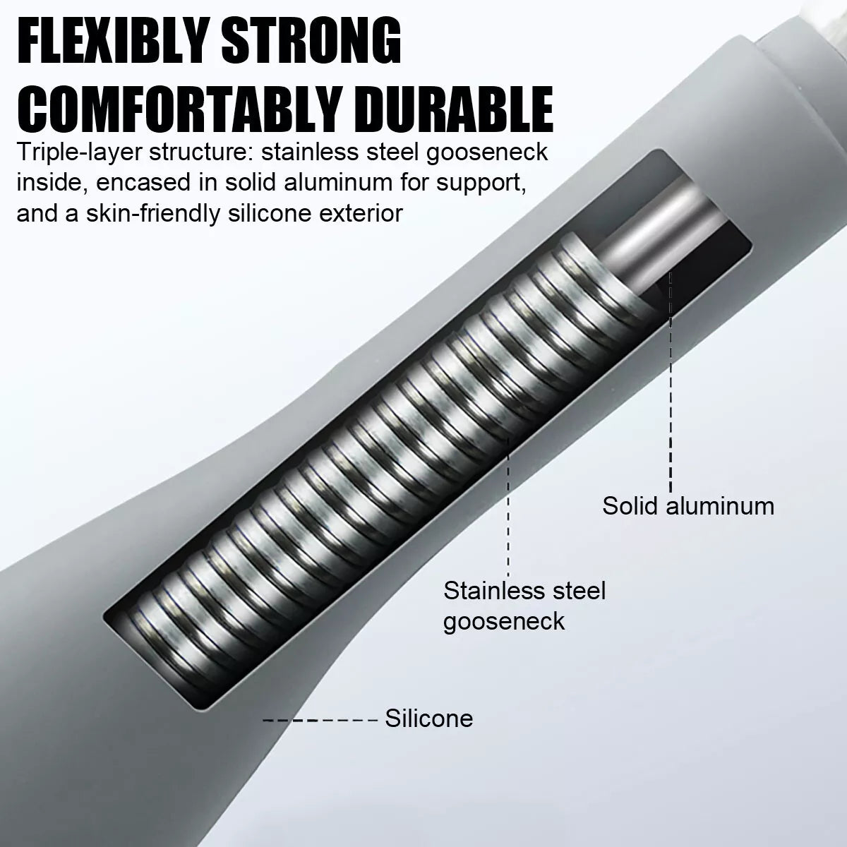 Flexible Strong TELESIN MAX Magnetic Neck Mount for Phones - Hands Free POV/Vlog Holder - BeezSpeed