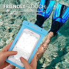 Floating Waterproof Case for Phones Up to 6.2 Inches for Protection During Water Sports
