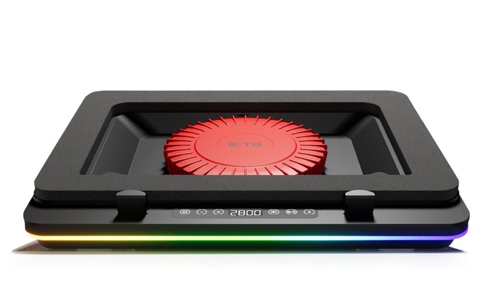 GT600 Turbo-Fan 14.1/19.3 Inch Laptops Cooling Pad - USB Hub & Dust Filter - BeezSpeed