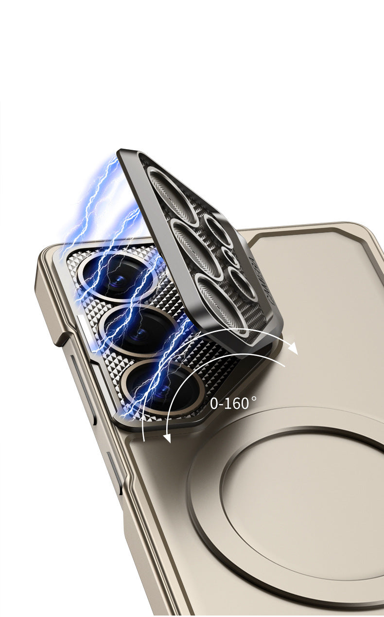 Galaxy S23/S24/S25 Ultra Case, Lens Guard & Shockproof | MagSafe | KickStand 160 Degree