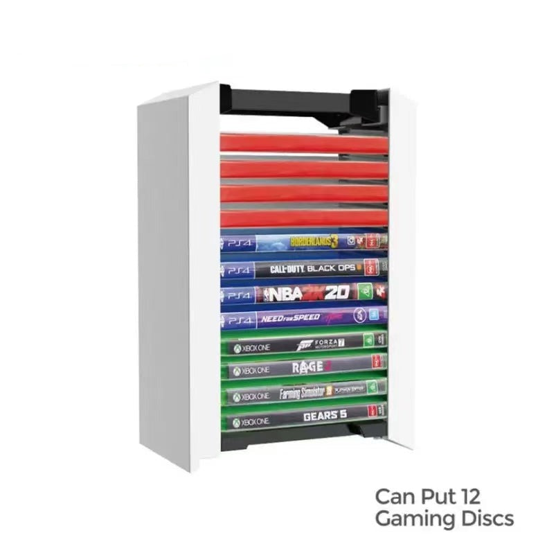 Easy installation PS5 charging stand with soft silicone protection for the console
