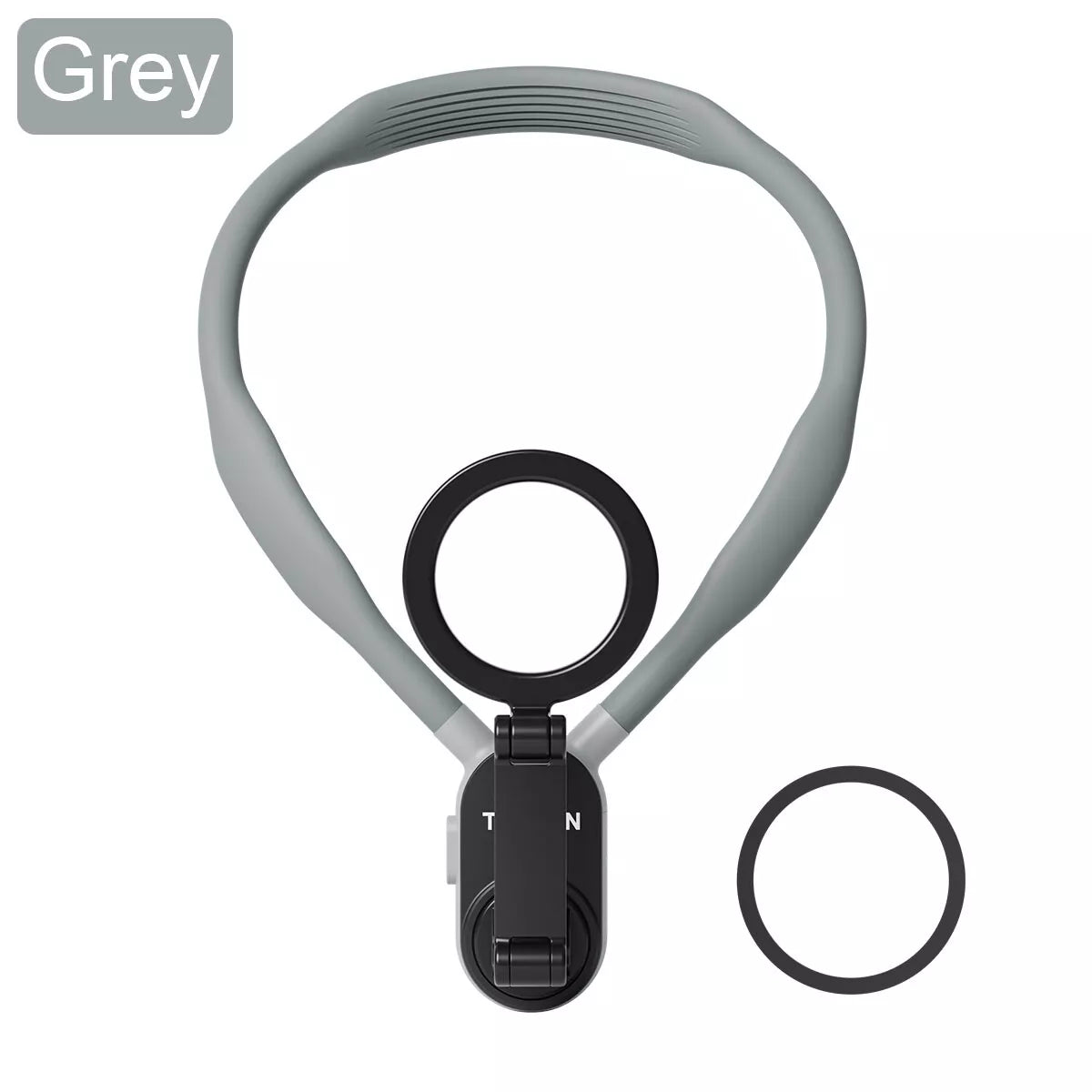 Grey Front TELESIN MAX Magnetic Neck Mount for Phones - Hands Free POV/Vlog Holder - BeezSpeed