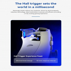 Hall Trigger D9 Game Racing Bluetooth Handle for PS3/PS4- Android & PC Gaming - BeezSpeed