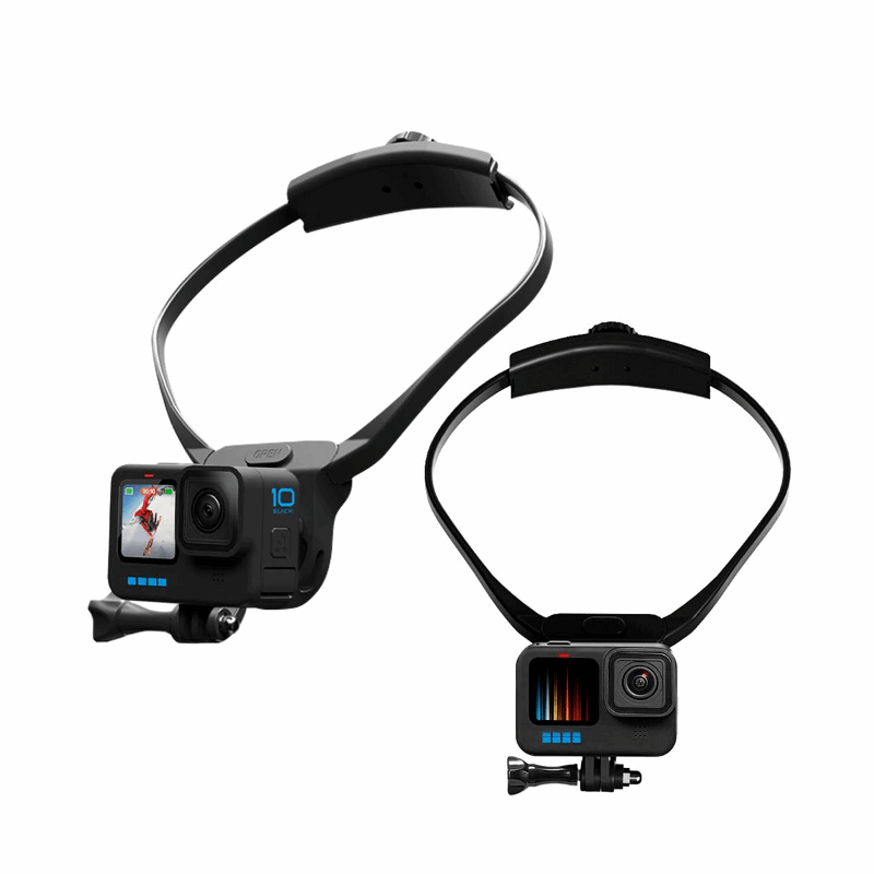 Hands-Free Neck Mount for GoPro 9/10/11/12 - POV/Vlog Shooting - BeezSpeed