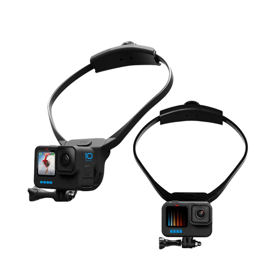 Hands-Free Neck Mount for GoPro 9/10/11/12 - POV/Vlog Shooting - BeezSpeed