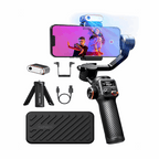 Hohem iSteady M6 3-Axis Gimbal Stabilizer - OLED 360° Rotation Kit | iPhone & Android - BeezSpeed