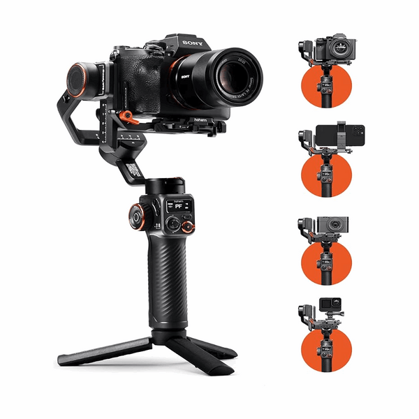 Hohem iSteady MT2 3-Axis Gimbal Stabilizer | Camera/Smartphone [OLED]