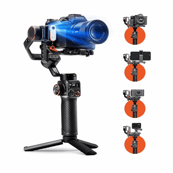 Hohem iSteady MT2 Kit Gimbal 3-Axis Stabilizer | AI Tracker & Light