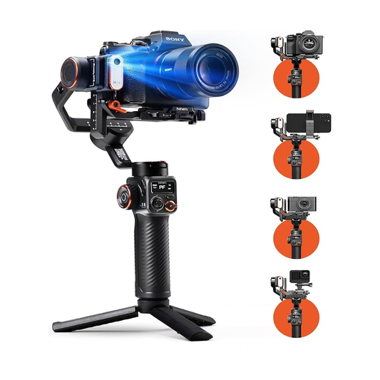 Hohem iSteady MT2 Kit Gimbal 3-Axis Stabilizer | AI Tracker & Light - BeezSpeed