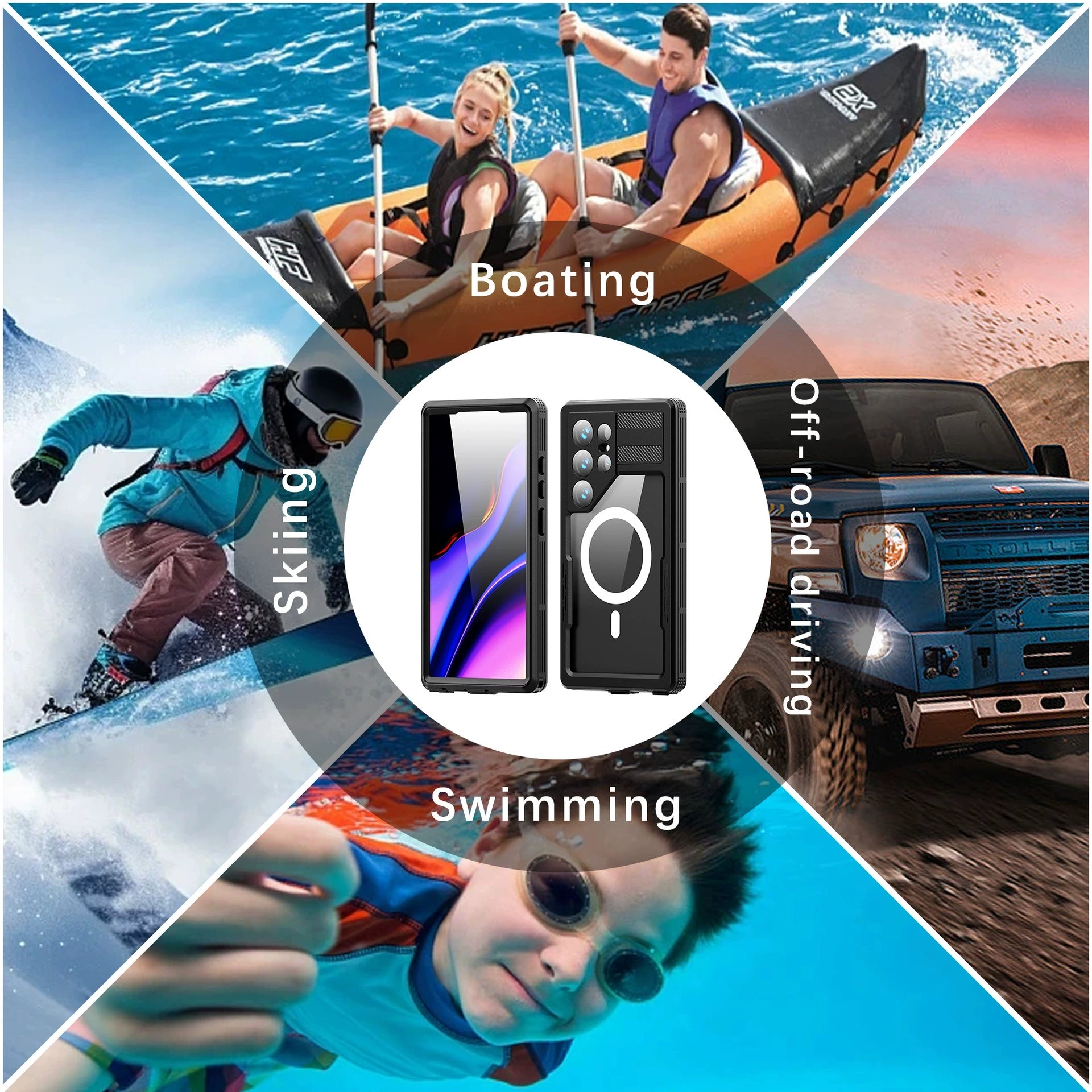 Samsung S24 Waterproof Case with Clear Design to Showcase Phone’s Original Look