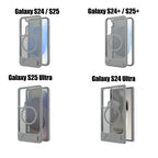 Kickstand Case for Samsung S24/S25 Series – Shockproof & Semi-Transparent | MagSafe | BeezSpeed