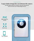 Floating Waterproof Phone Case for Outdoor Use, Suitable for Adults, Kids, and Seniors - Large Window PVC Material