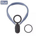 Light Blue Front TELESIN MAX Magnetic Neck Mount for Phones - Hands Free POV/Vlog Holder - BeezSpeed