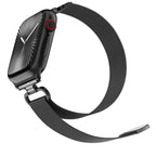 Magnetic Milanese Loop Stainless Steel Band for Apple Watch | Black