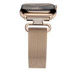 Magnetic Milanese Stainless Steel Band Apple Watch | Beige