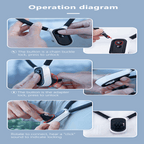 Magnetic Neck Mount for DJI OSMO Pocket 3 & GoPro Hero MAX - Hands-Free - BeezSpeed
