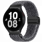 Magnetic Braided Nylon Loop Strap for Samsung Galaxy Watch - Gray