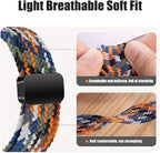 Magnetic Braided Nylon Loop Strap for Samsung Galaxy Watch - light breathable soft fit