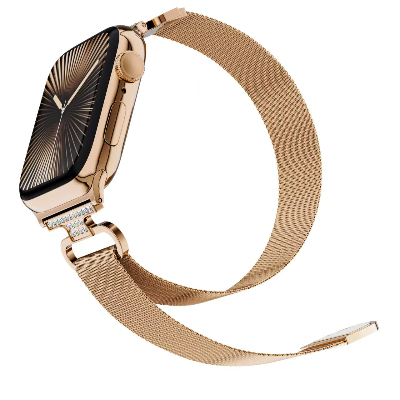 Magnetic Milanese Loop Stainless Steel Band Apple Watch | Beige