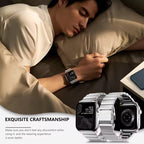 Magnetic Stainless Steel Apple Watch Strap |Premium Aluminum | Discomfort