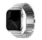 Magnetic Stainless Steel Apple Watch Strap |Premium Aluminum | Silver