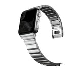 Magnetic Stainless Steel Apple Watch Strap |Premium Aluminum | Silver