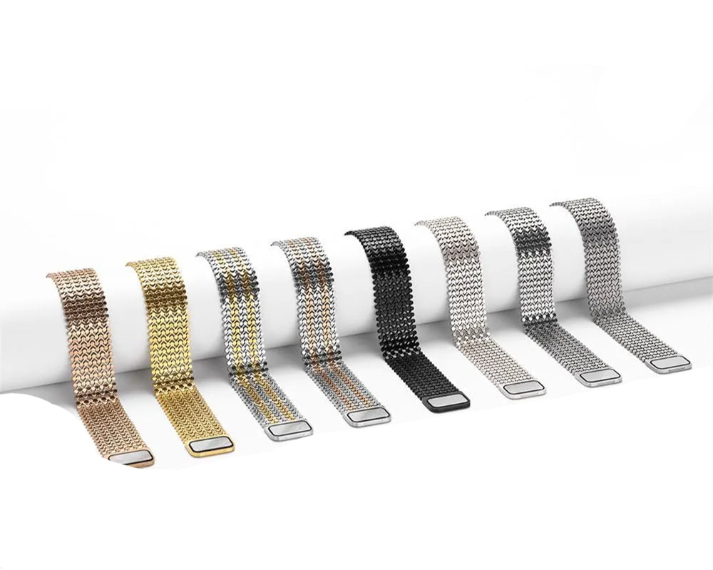 Magnetic Stainless Steel Chain Bracelet for Apple Watch - Collection