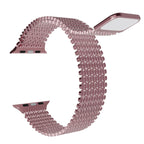 Magnetic Stainless Steel Chain Strap Apple Watch - Rose Gold