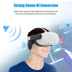 Meta Oculus Quest 2 VR Noise Reduction Earmuffs Headsets - BeezSpeed