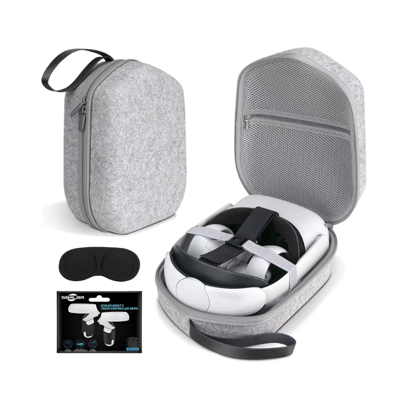 Meta Quest 2 ProShield VR Hard Case - Portable Storage Bag _ BeezSpeed