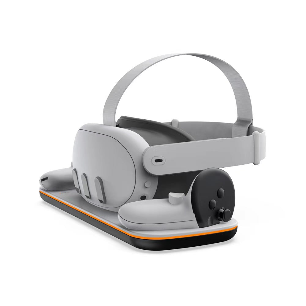 Meta Quest 3 RGB Charging Dock – Magnetic Charger for Headset & Controllers - BeezSpeed