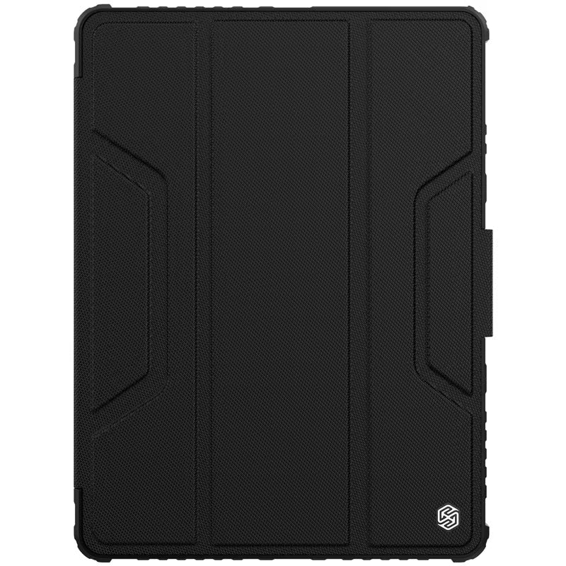 NILLKIN Bumper Pro iPad 10.2 Leather Case - Slide Camera Cover & Pencil Holder - BeezSpeed