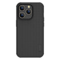 Nillkin Frosted Shield Pro Case for iPhone 14 Series – Matte Hard Back, Soft TPU Edge | Black