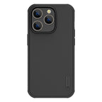 Nillkin Frosted Shield Pro Case for iPhone 14 Series – Matte Hard Back, Soft TPU Edge | Black