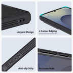 Nillkin MagSafe Case for Samsung S25 Series – Drop Protection | 4 Corner Edging+Anti Slip+Accurate Hole
