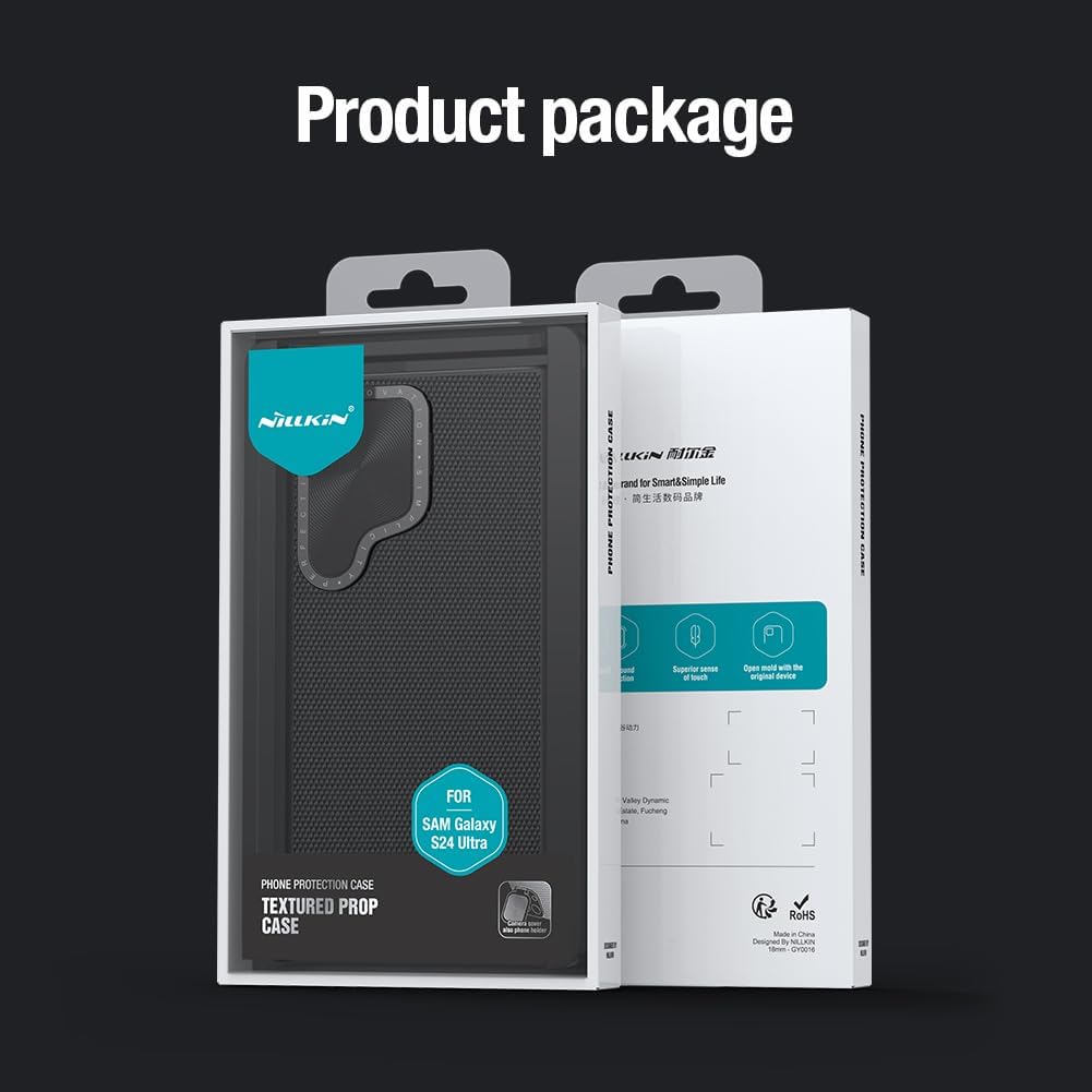 Nillkin Textured Grip Protective Case for Samsung S24 Ultra | MagSafe | Package