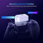 PS5 DualSense Edge Controller Battery Pack - 1600mAh Capacity with USB-C Charging Securely Locked 