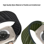 Nylon Parachute Buckle Sport Strap Apple Watch Series 1–10 Twill Loop | Nylon Material