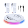 PS5 Slim LED Vertical Stand - 14 RGB Lighting Modes & Stability - BeezSpeed