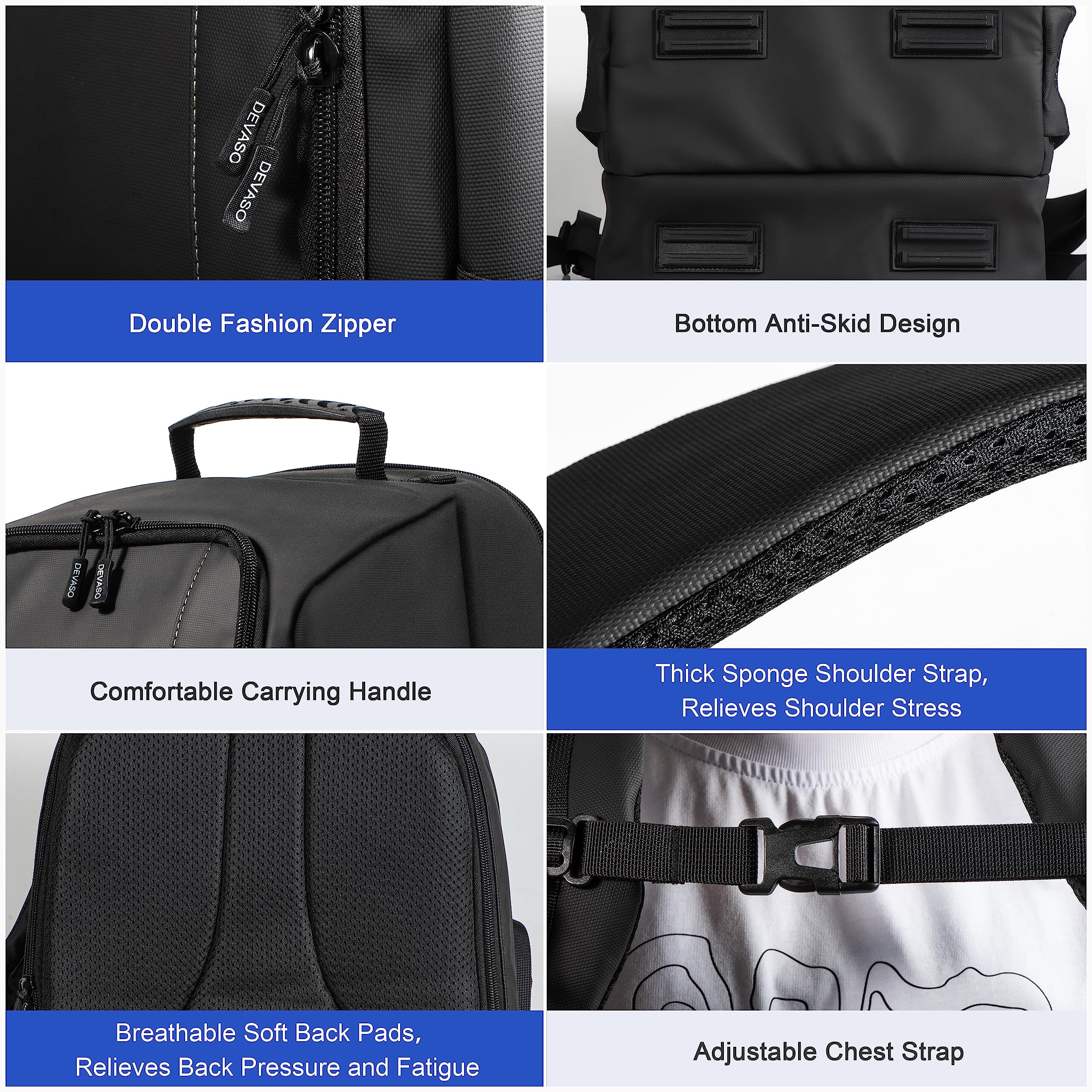 Gaming Console Backpack Compatible For PS5 PS VR2 Large Travel Bag BeezSpeed 