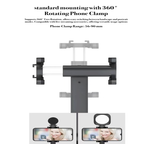Pro360 Selfie Stick with Tripod Stabilizer, 360° Rotation, and Bluetooth Remote for Phones - Phone Clamp - BeezSpeed