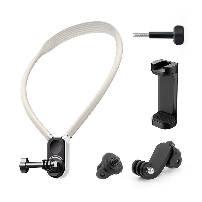 Phone Clip Magnetic Neck Mount for DJI OSMO Pocket 3 & GoPro Hero MAX - Hands-Free - BeezSpeed