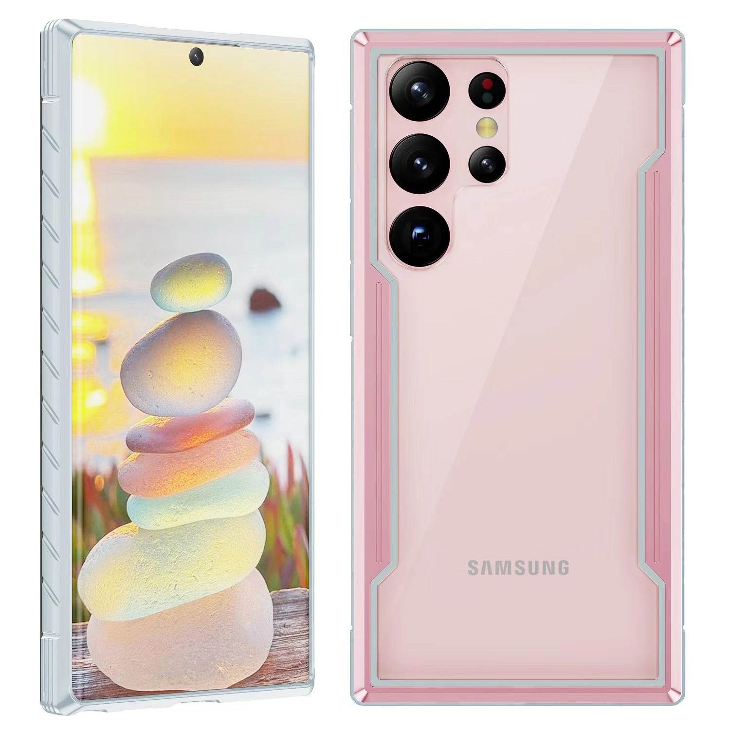 Case Designed For Wireless Charging, Allowing You To Power Your Galaxy S22-S24 Without Removing The Case